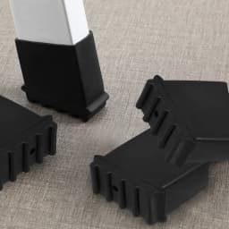 4Pcs Step Ladder Feet Covers Rubber Non-Skid Floor Protection Pads for Ladder Legs Versatile Ladder Leg Covers Stabilizer Pads