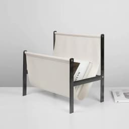 Leather Magazine Rack Metal Floor Multipurpose Book Newspaper Holder Creative Luxury Storage Shelf Home Organizer Racks Decor