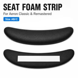 Herman Miller Aeron Classic & Remastered Seat Foam Pad Insert Replacement, Black Cushion Pad Size B/C Office Chair Accessory