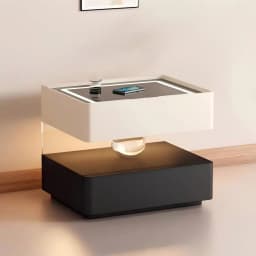 Smart Charging Nightstand Modern Organizer Decor Drawers Bedroom Mobile Bedside Table Storage Mesitas De Noche Hotel Furniture
