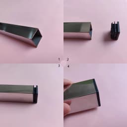 1~100Pcs Square Plastic End Caps Black Tube Pipe Plug Bung Stopper Assorted Sizes 10x10mm-120x120mm for Chair Legs Furniture DIY