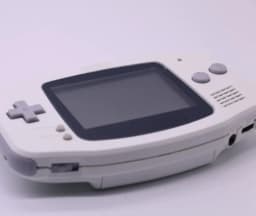 Game Boy Premium GBA Custom Transparent Blue Handheld Console with Original LCD Japanese Version