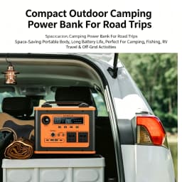 700W 2000W Portable Lithium Power Station 220V DC AC Output LCD Monitor Emergency Power Pack for Camping Home Outdoor Use