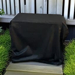 Black Prep Table Cover, Outdoor Bar Table Stainless Steel Table Cover Portable Cooling Cart Cover Patio Storage Cabinet Cover