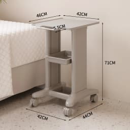 Beauty Salon Rolling Cart Mobile Skincare Instrument Trolley Multi-Tier Tool Organizer Drawer Heavy-Duty Cosmetic Storage Rack