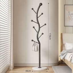 Italian light luxury coat rack floor-to-ceiling bedroom bedside personalized clothes storage rack simple home Internet