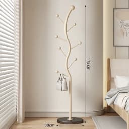 Italian light luxury coat rack floor-to-ceiling bedroom bedside personalized clothes storage rack simple home Internet