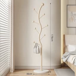 Italian light luxury coat rack floor-to-ceiling bedroom bedside personalized clothes storage rack simple home Internet