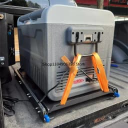 Special Slide Rails for Car Refrigerator RV Bed Pickup Modified Refrigerator Pull‑out Base Tray Replacement Parts
