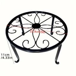 Floor-standing Storage Rack Multi-layer Iron Art Flower Stand Indoor Outdoor Universal Living Room Balcony Succulent Green Radis