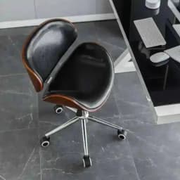 Chair Wood Craft Backrest Chairs Stainless Computer Steel Lift Chair Office Swivel Chair Study Dormitory Solid Desk Chairs