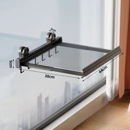 Non Perforated Wall Mounted Drainage Storage Rack Household Balcony Suction Cup Folding Drying Net Aluminum Alloy Clothes Hanger