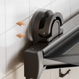 Non Perforated Wall Mounted Drainage Storage Rack Household Balcony Suction Cup Folding Drying Net Aluminum Alloy Clothes Hanger