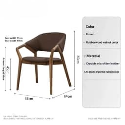 Nordic Wood Dining Chairs Modern Accent Hotel Replica Dining Chairs Restaurant Luxury Articulos Para El Hogar Patio Furniture