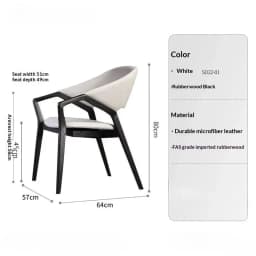Nordic Wood Dining Chairs Modern Accent Hotel Replica Dining Chairs Restaurant Luxury Articulos Para El Hogar Patio Furniture