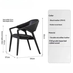 Nordic Wood Dining Chairs Modern Accent Hotel Replica Dining Chairs Restaurant Luxury Articulos Para El Hogar Patio Furniture