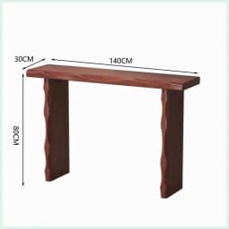 Vintage Century Elegant Mid Console Tables Shabby Wabi Sabi Beauty Console Tables Trendy Rustic Console Meuble Furniture Home