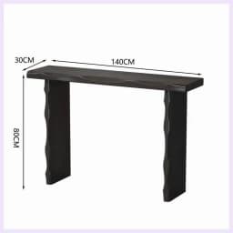 Vintage Century Elegant Mid Console Tables Shabby Wabi Sabi Beauty Console Tables Trendy Rustic Console Meuble Furniture Home