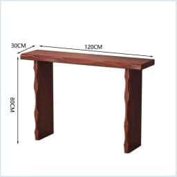 Vintage Century Elegant Mid Console Tables Shabby Wabi Sabi Beauty Console Tables Trendy Rustic Console Meuble Furniture Home