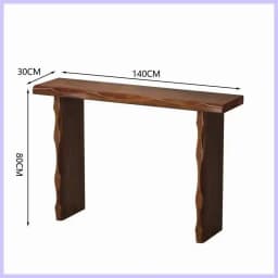 Vintage Century Elegant Mid Console Tables Shabby Wabi Sabi Beauty Console Tables Trendy Rustic Console Meuble Furniture Home