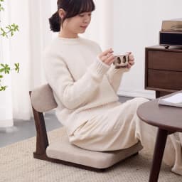 Bay Window Solid Wood Lazy Sofa Chair Household Backrest Comfortable Chair Balcony Leisure Low Stool Tatami