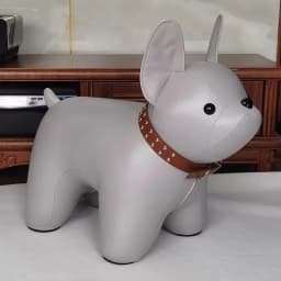 Dog Shoe Bench Home Entrance and Living Room Animal Themed Seat Cute Animated Children Stool Portable Stool Chair