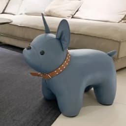 Dog Shoe Bench Home Entrance and Living Room Animal Themed Seat Cute Animated Children Stool Portable Stool Chair