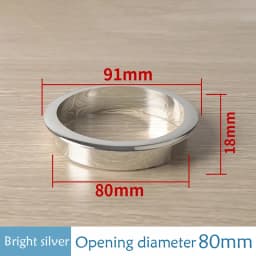 18-80mm Table Cable Outlet Grommet Round Plug Cover For PC Desk Wire Holder Cabinet Vent Hole Decorative Furniture Hardware