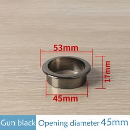 18-80mm Table Cable Outlet Grommet Round Plug Cover For PC Desk Wire Holder Cabinet Vent Hole Decorative Furniture Hardware