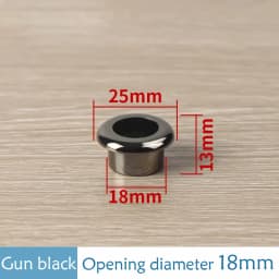 18-80mm Table Cable Outlet Grommet Round Plug Cover For PC Desk Wire Holder Cabinet Vent Hole Decorative Furniture Hardware