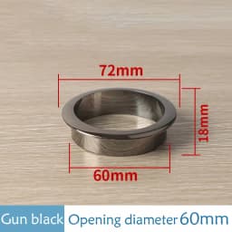18-80mm Table Cable Outlet Grommet Round Plug Cover For PC Desk Wire Holder Cabinet Vent Hole Decorative Furniture Hardware