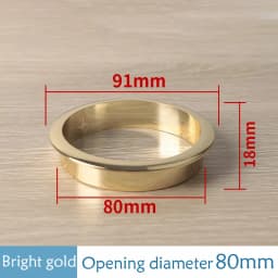 18-80mm Table Cable Outlet Grommet Round Plug Cover For PC Desk Wire Holder Cabinet Vent Hole Decorative Furniture Hardware