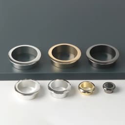 18-80mm Table Cable Outlet Grommet Round Plug Cover For PC Desk Wire Holder Cabinet Vent Hole Decorative Furniture Hardware