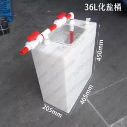 Thickened Marine Tank with Automatic Circulation and Large-mouth Acrylic Cover Plate Fish Tank for Anti-corrosion