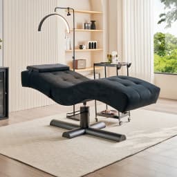 Salon Eyelash Bed Home Leisure Lounger Facial Spa Head Massage Bed Beauty Care Bed SPA Furniture