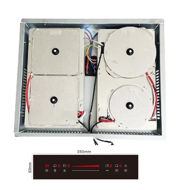 Hidden Induction Cooktop Invisible Built in Herd Magnetic Under Granite Ceramic Stove Hob Stovetop Commercial Induction Cooker