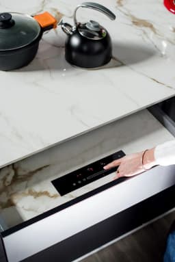 Hidden Induction Cooktop Invisible Built in Herd Magnetic Under Granite Ceramic Stove Hob Stovetop Commercial Induction Cooker