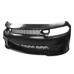 Car Full Front Bumper Body Kit for Dodge Charger 2015 - 2023 2019 Hellcat SRT Style