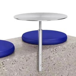 Modern Minimalist Stainless Steel Hang on Bar Table Compact Counter Space Saving Corner Desk for Cafe Shop Rustproof