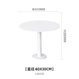 Modern Minimalist Stainless Steel Hang on Bar Table Compact Counter Space Saving Corner Desk for Cafe Shop Rustproof