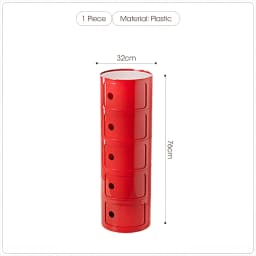 Nordic Net Red Bedside Cabinet Modern Simple White Round Creative Mini Simple Small Side Table Portable Nightstands Furniture