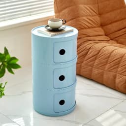 Nordic Net Red Bedside Cabinet Modern Simple White Round Creative Mini Simple Small Side Table Portable Nightstands Furniture
