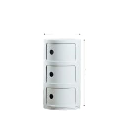Nordic Net Red Bedside Cabinet Modern Simple White Round Creative Mini Simple Small Side Table Portable Nightstands Furniture
