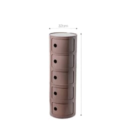 Nordic Net Red Bedside Cabinet Modern Simple White Round Creative Mini Simple Small Side Table Portable Nightstands Furniture