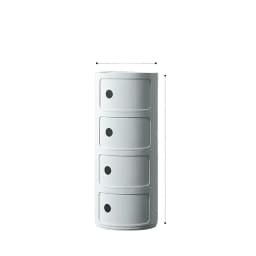 Nordic Net Red Bedside Cabinet Modern Simple White Round Creative Mini Simple Small Side Table Portable Nightstands Furniture