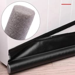 1 Door Bottom Seal Adjustable Door Bottom Seal Door Ventilation Baffle Wind Gap Blocking Room Sound Insulation Foam