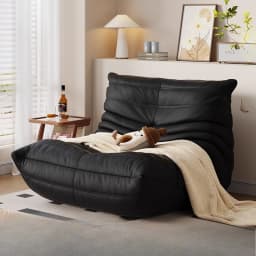 Living Room Bedroom Lovely Leisure Single Chair Reading Chair Balcony Rocking Chair Caterpillar Single Sofa Lazy Couch Tatami