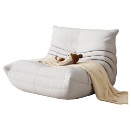 Living Room Bedroom Lovely Leisure Single Chair Reading Chair Balcony Rocking Chair Caterpillar Single Sofa Lazy Couch Tatami