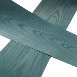 Peacock Green Dyed Figured Ash Wood Veneer Bold Color for Guitar Modern Doors Feature Wall Furniture Decor Panels 250*16cm