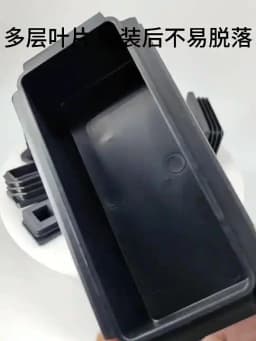 Black Plastic Square Pipe Plug Blanking End Cap chair foot pad Cover table bench leg pad anti slip 10MM~100MM